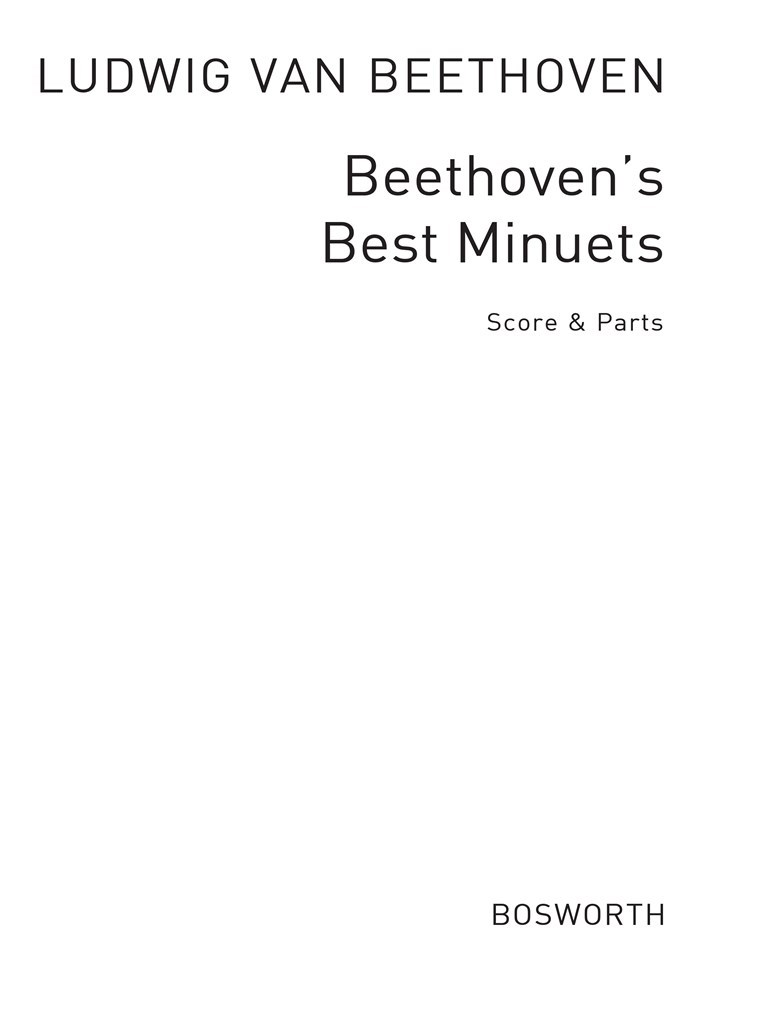 Beethoven's Schönste Menuette